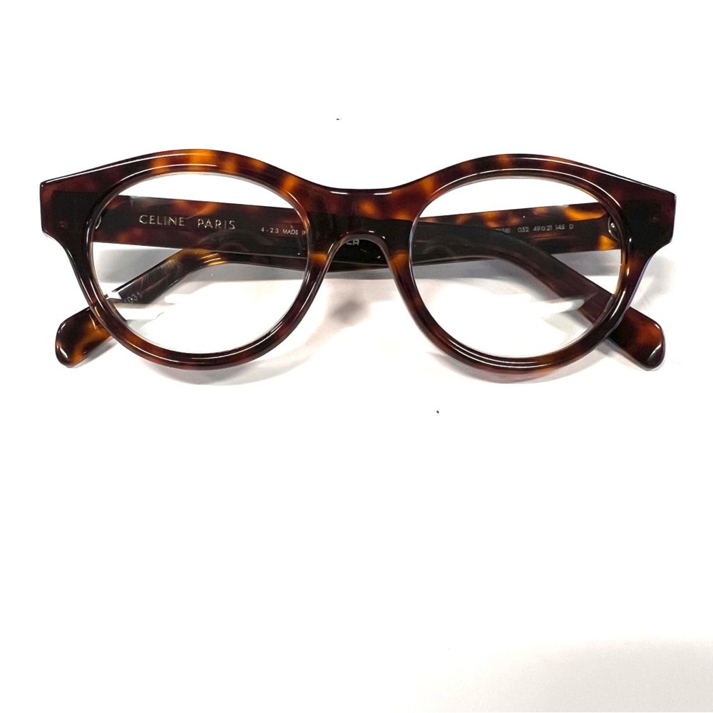 Celine CL50138l 052 49-21-145 D Eyeglasses Frames Tortoise Glasses CL 50138l - Picture 9 of 12